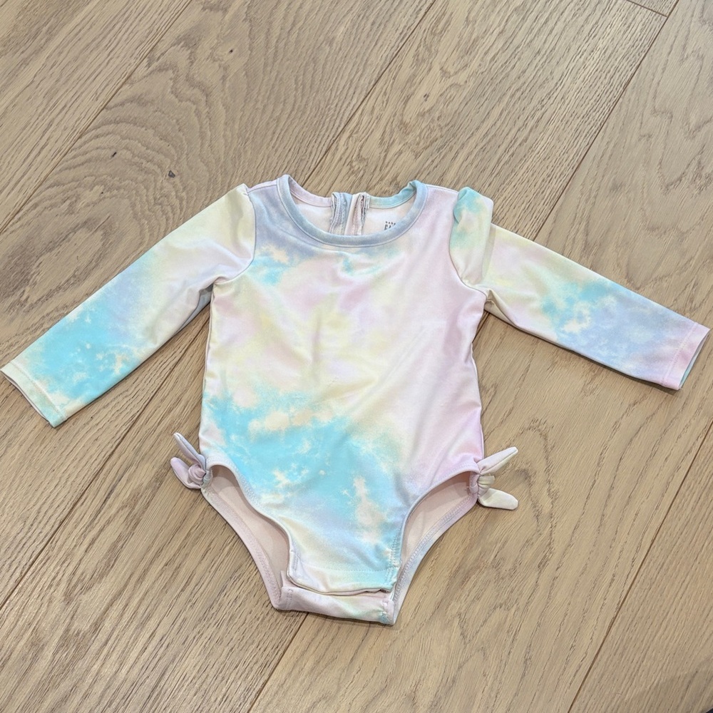 2/$20 GAP Pastel Tie-Dye Long Sleeve Bodysuit